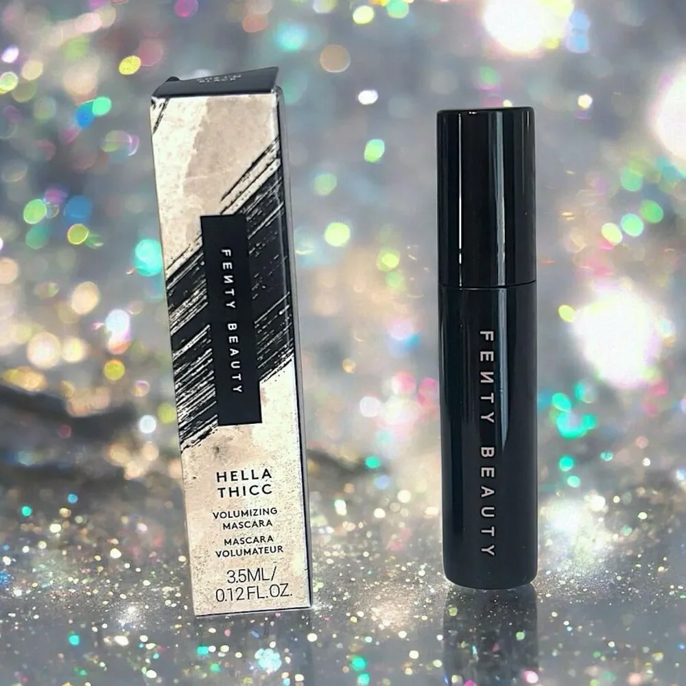 FENTY BEAUTY Hella Thicc Volumizing Mascara in Cuz I'm Black 0.12 fl oz NIB